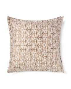 Poszewka Ornament cotton sateen pillowcase, white/fudge Lexington 40x40