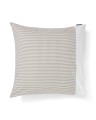Poszewka Striped cotton percale  olive/white Lexington 40x40