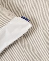 Poszewka Striped cotton percale  olive/white Lexington 40x40