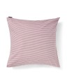 Poszewka Striped cotton percale pillowcase, fig/white Lexington 40x40