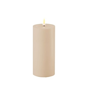 Świeca Sand LED Block D:  7,5x15 cm Outdoor