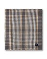 Obrus Checked linen/cotton tablecloth, gray  Lexington   150x250