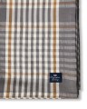 Obrus Checked linen/cotton tablecloth, gray  Lexington   150x250