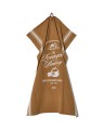 Ręcznik kuchenny Bakery printed organic cotton kitchen towel, fudge/white Lexington