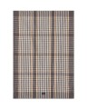 Ręcznik kuchenny Checked linen/cotton kitchen towel, gray/white Lexington