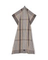 Ręcznik kuchenny Checked linen/cotton kitchen towel, gray/white Lexington