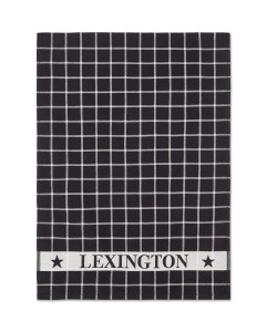 Ręcznik Lexington organic cotton terry kitchen towel, black/white  Lexington      