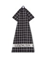 Ręcznik Lexington organic cotton terry kitchen towel, black/white  Lexington