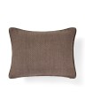 Poduszka Flag logo organic cotton tweed pillow beige Lexington 40x30