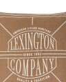 Poszewka Logo washed organic cotton  fudge Lexington 50x50