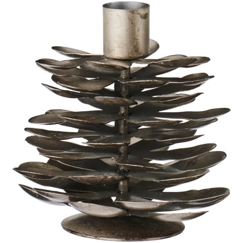 Świecznik Candle holder Eira  Ib Laursen 2,2 cm stare srebro