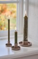 Świeca Rustic candle olive green  Ib Laursen  Ø3,8 cm H:23