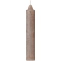 Świeca Rustic candle  linen  Ib Laursen  Ø3,8 cm H:23