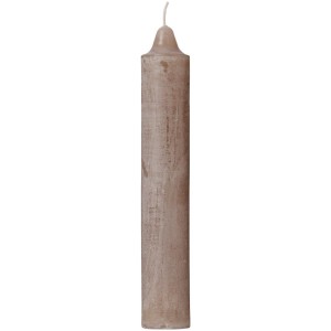 Świeca Rustic candle  linen  Ib Laursen  Ø3,8 cm H:23