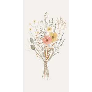  Papierowe serwetki  late summer bouquet  IB Laursen 10 x 20 cm 