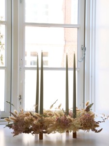 Świecznik Lise- Rustic Iron fi40 