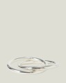 Pierścień Double-ring napkin ring, silver Lexington