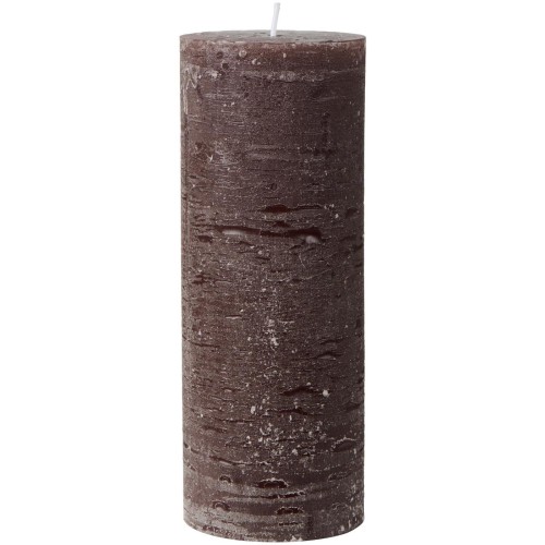 Świeca Rustic candle chocolate  Ib Laursen  Ø6,8 cm H:18