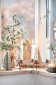Świeca Dinner candle ivory rustic   Ib Laursen  Ø:2.2 H:18