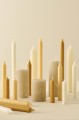 Świeca Dinner candle ivory rustic   Ib Laursen  Ø:2.2 H:18
