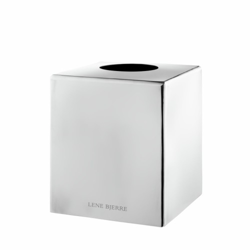 Pojemnik na chusteczki Aya tissue holder 12X12X13,5 cm. Steel Lene Bjerre  