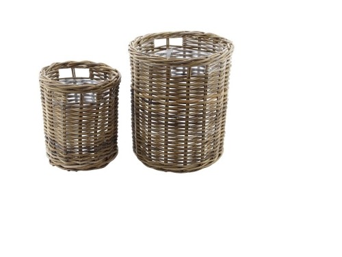 Kosz rattanowy round B 40 x 46  