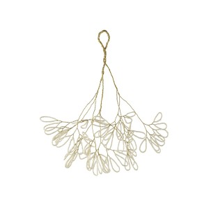 Ozdoba Jemioła Misolde  Lene Bjerre 35 cm Off white/ L.Gold  