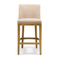 Krzesło barowe Whistler Natural Linen  Riviera Maison
