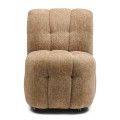 Krzesło Davos Dining Chair with wheels,  Warm Taupe Riviera Maison