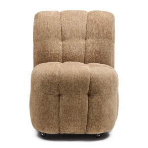 Krzesło Davos Dining Chair with wheels,  Warm Taupe Riviera Maison 