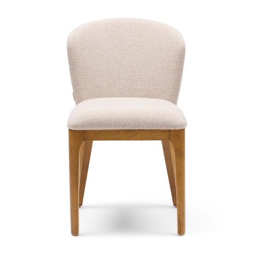 Krzesło Savoy Dining Chair, Rich Tweed, Warm Beige Riviera Maison    