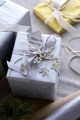 Ozdoba Śnieżynka Misolde Lene Bjerre white.gold 9x9cm