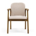 Krzesło La Cabane Dining Armchair, Rich Tweed, Warm Beige Riviera Maison