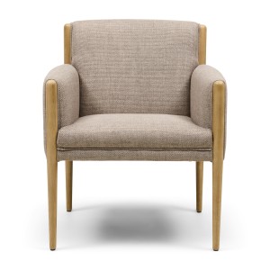 Krzesło Le Mans Dining Armchair, Structured Weave, Classic Taupe Riviera Maison    