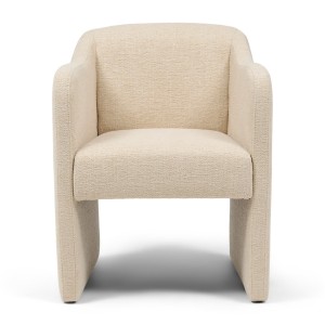 Krzesło Napoli Dining Armchair Beige  Riviera Maison    