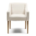 Krzesło Savile Row Dining Armchair, Flanders Flax Riviera Maison