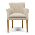 Krzesło Waverly Dining Armchair, Mountain Weave Dune Sand Riviera Maison