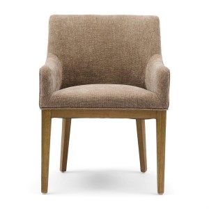 Krzesło Whistler Dining Armchair, Montmartre Weave Warm Mushroom  Riviera Maison   