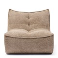 Fotel Accent Chair, Manhattan Weave Soft Walnut Riviera Maison