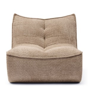 Fotel Accent Chair, Manhattan Weave Soft Walnut Riviera Maison 