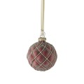 Bombka świąteczna Norille 8cm Lene Bjerre D.Red.