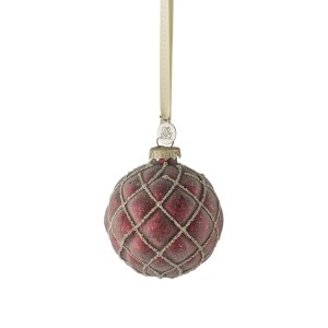 Bombka  świąteczna Norille 8cm Lene Bjerre  D.Red.