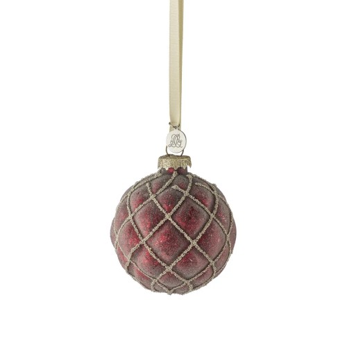Bombka  świąteczna Norille 8cm Lene Bjerre  D.Red.