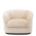 Fotel Cortona Swivel Armchair Dove Riviera Maison