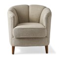 Fotel Rue Royale Armchair, Linen Fabulous Flax Riviera Maison