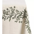 Obrus Fiola 280x140 cm. white/green Lene Bjerre