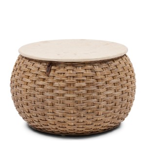 Stolik kawowy  Azoren Coffee Table Dia 60 Riviera Maison  