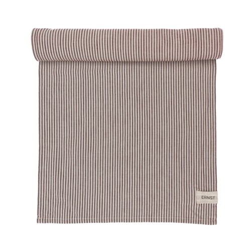 Bieżnik 45x150 striped red/beige Ernst 