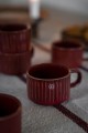 Kubek Cup d7,5 h5 cm ribbed Ernst