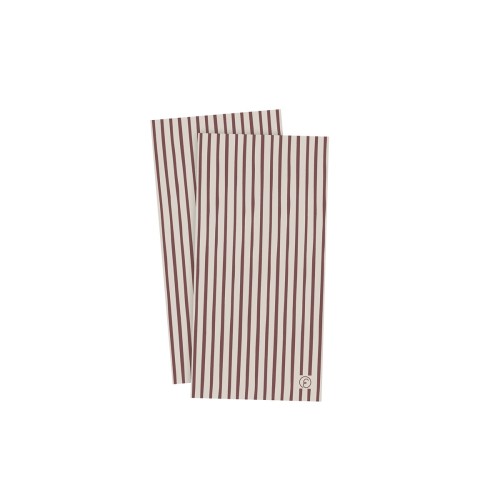 Papierowe serwetki  10x20 Ernst red/lgrey